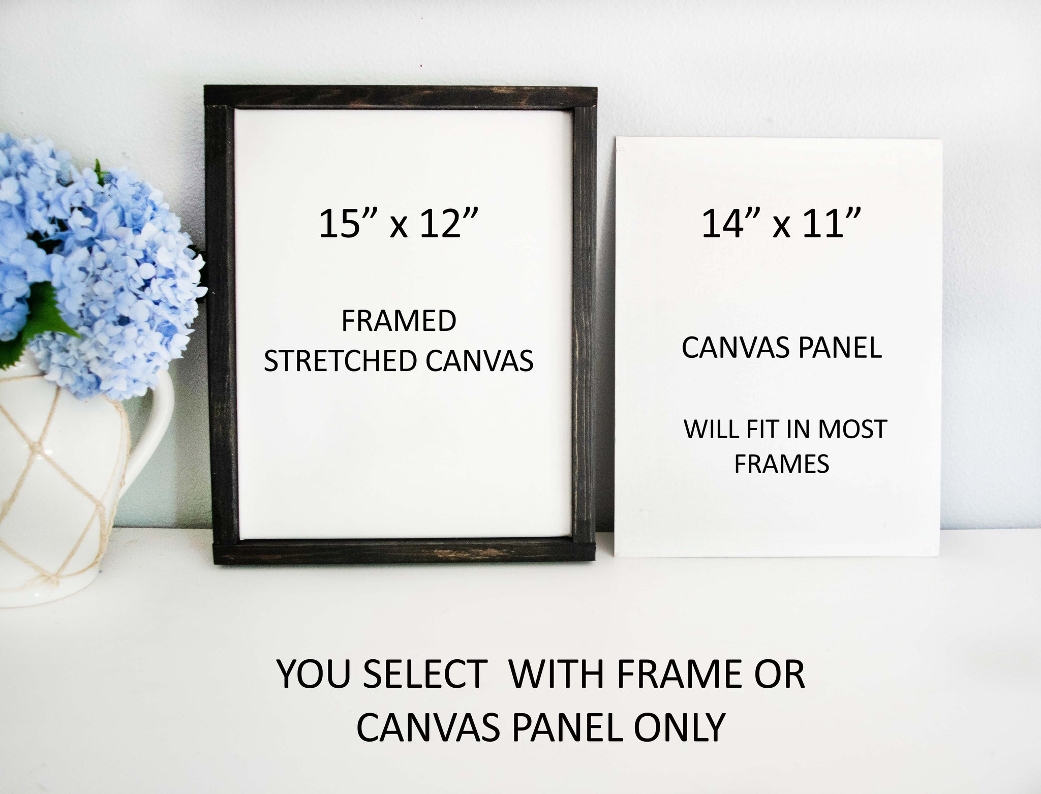 12x15 Canvas. 12 x 15 Stretched Blank Canvas - Discount Custom